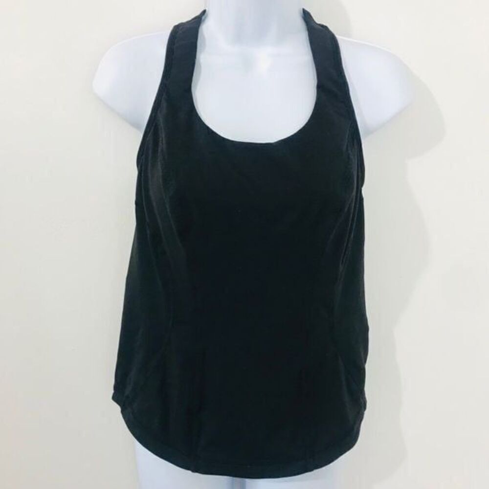 Lululemon Black Tank Top size 8….0658